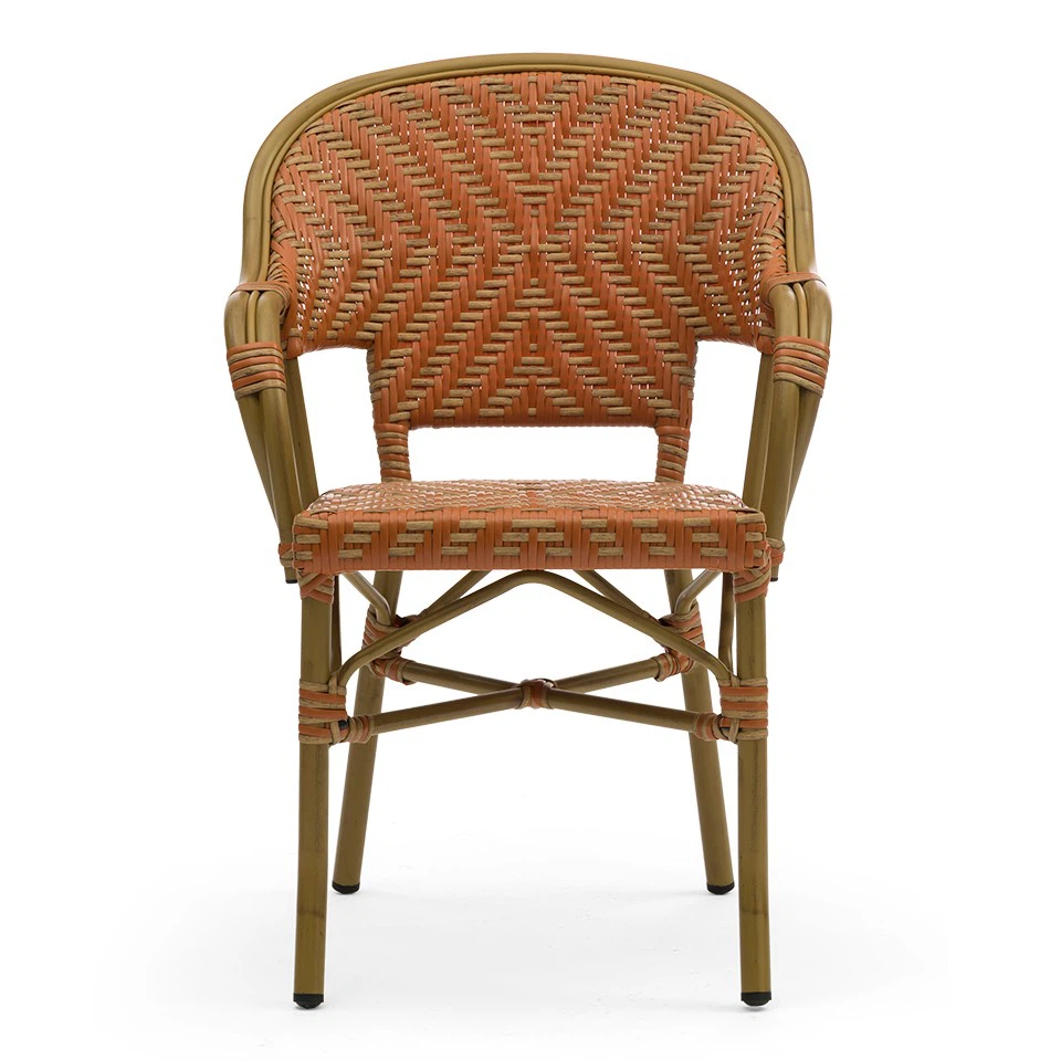 China Parisian Rattan Outdoor Dining Chairs Manufacturers, Suppliers, Factory